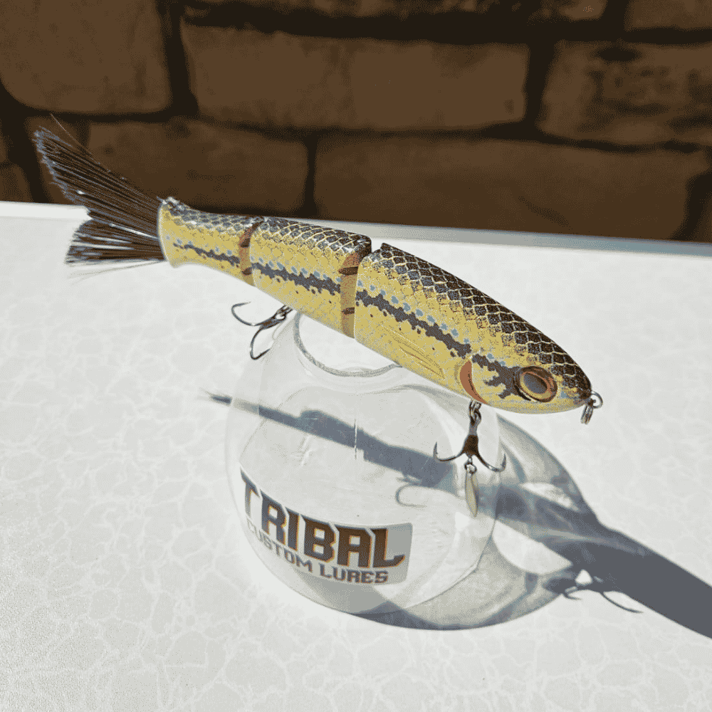 River Mullet Swimbait 7" — 1.3oz Slow Sinking