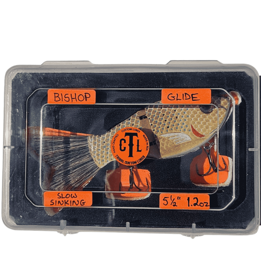 Bishop Glide Bait 5.5" — 1.2oz Slow Sinking