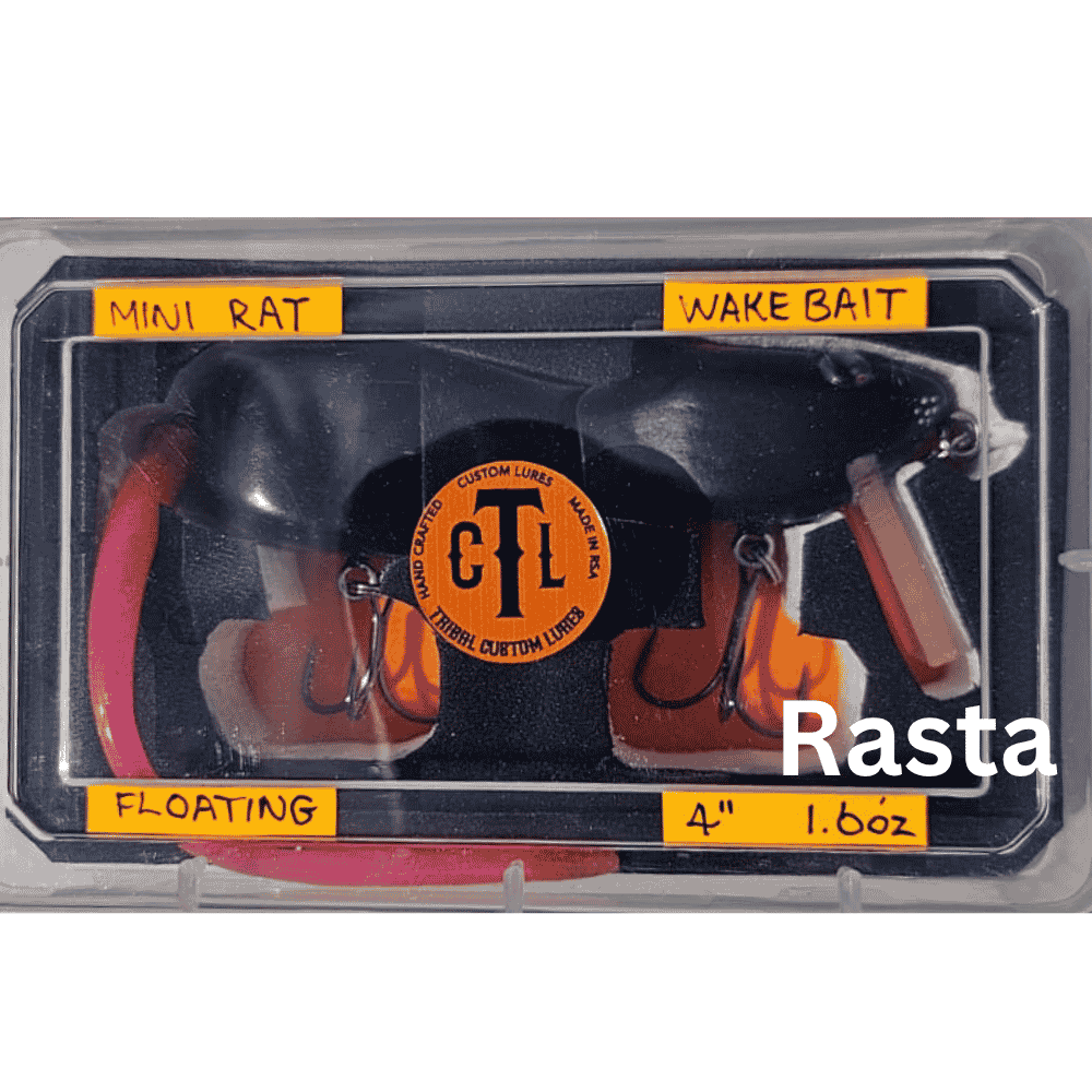 3 Piece Wake Rats 4" — 1.6oz Floating