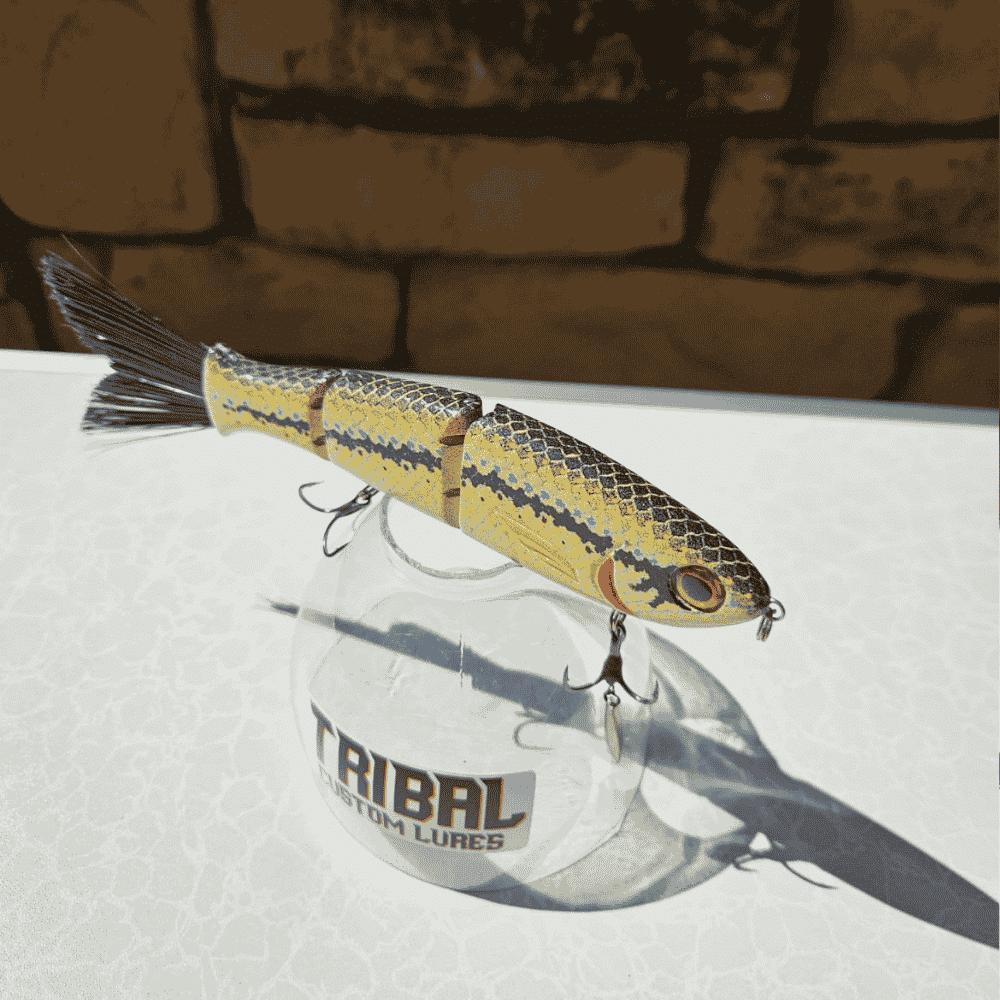 River Mullet Swimbait 7" — 1.3oz Slow Sinking