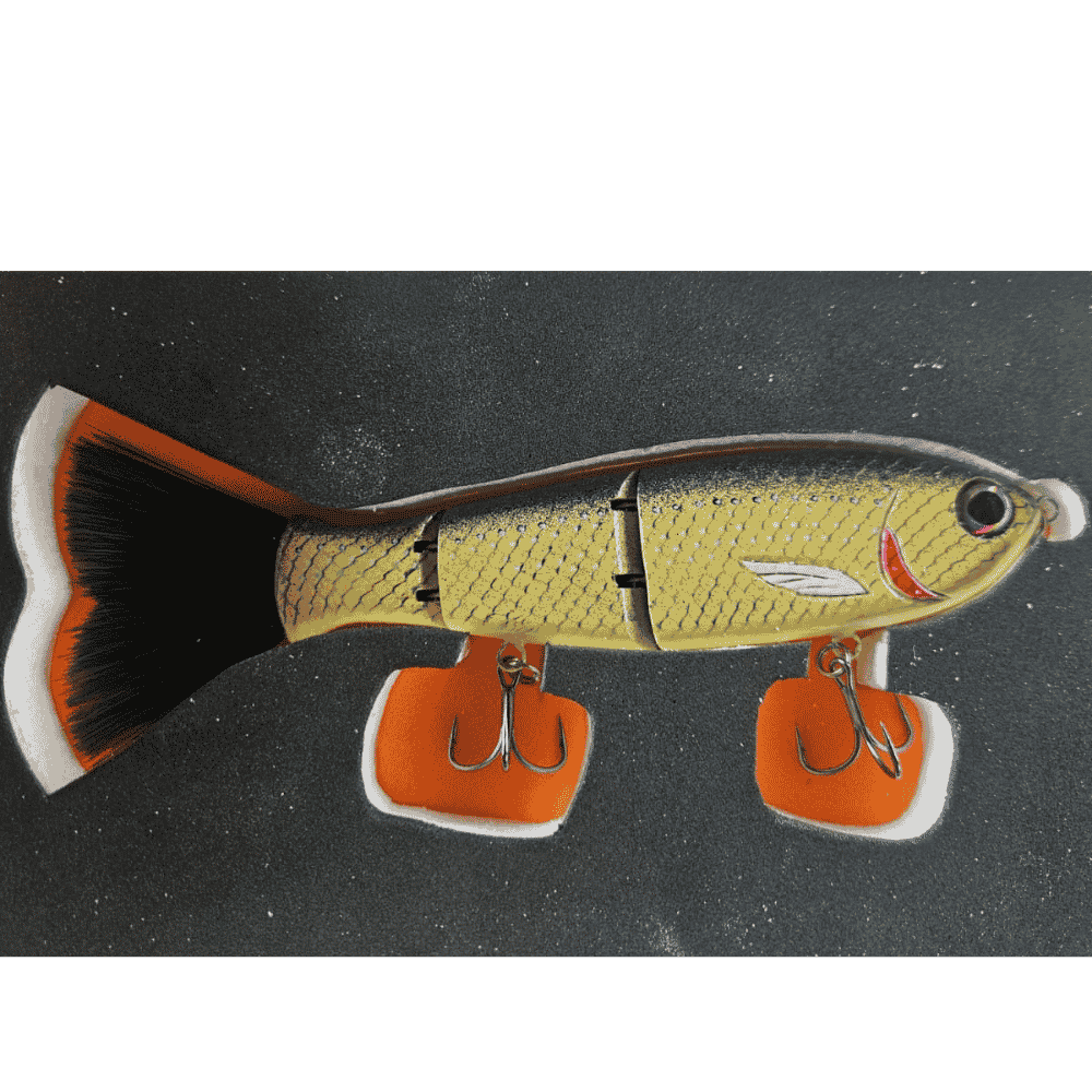 River Mullet Swimbait 7" — 1.3oz Slow Sinking