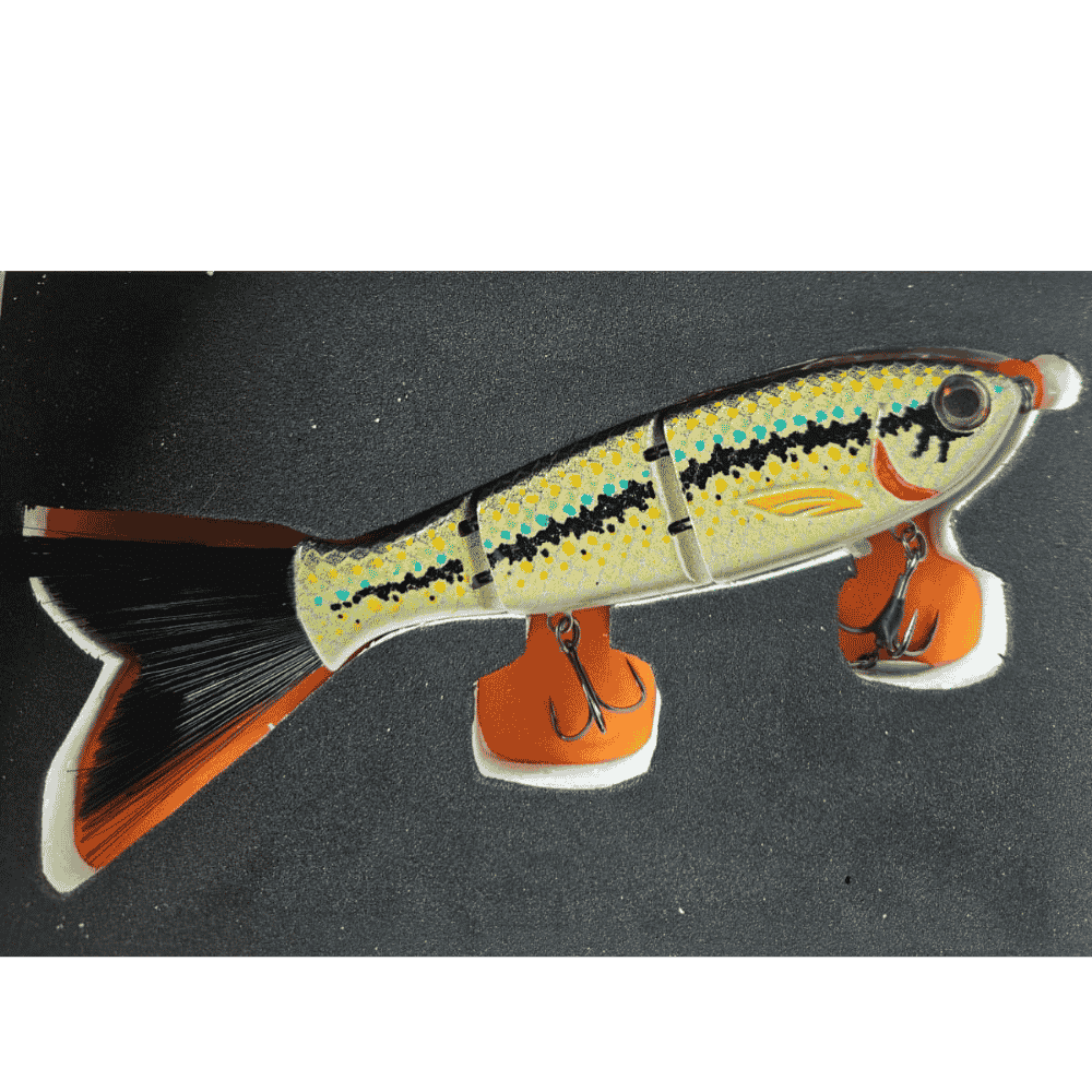 River Mullet Swimbait 7" — 1.3oz Slow Sinking