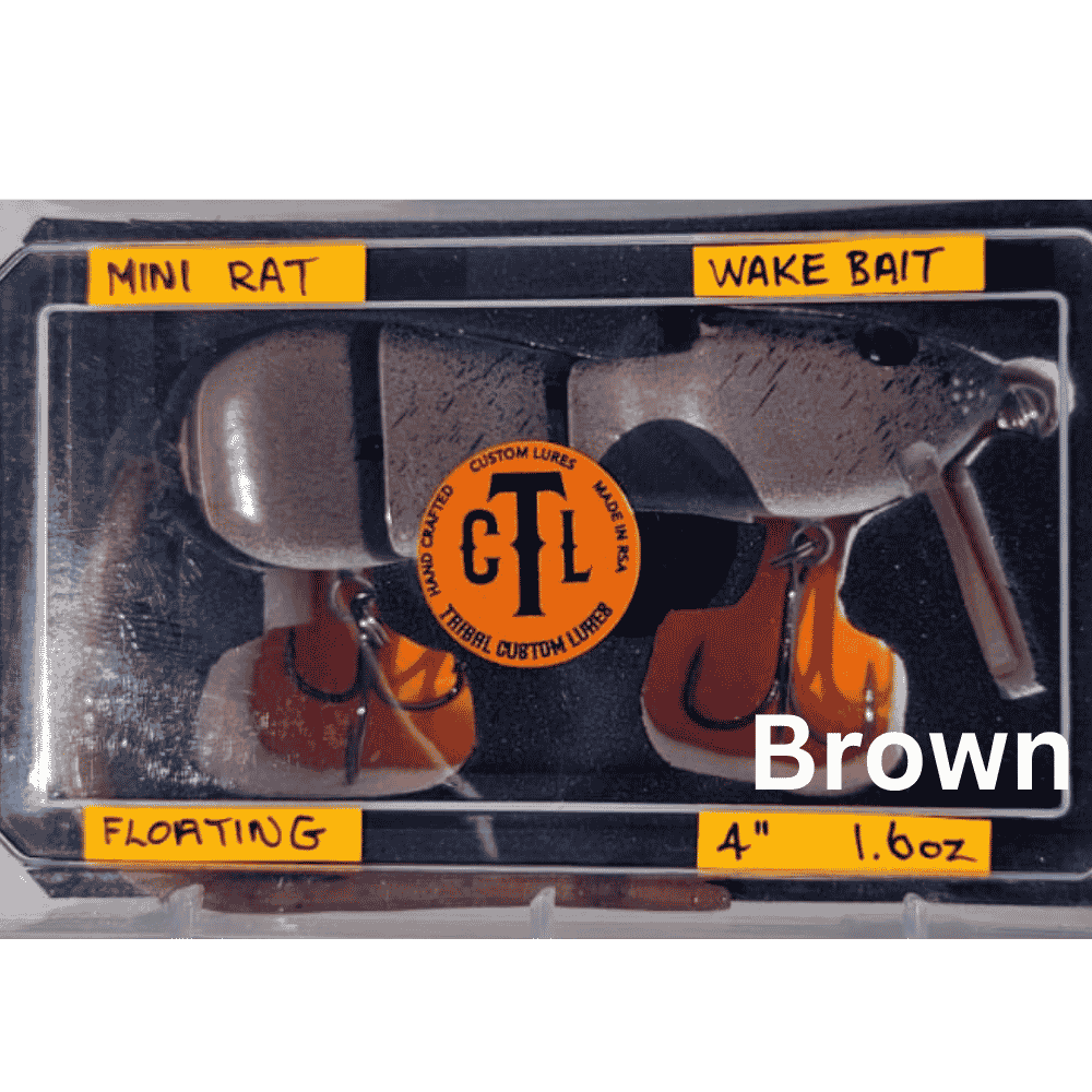 3 Piece Wake Rats 4" — 1.6oz Floating