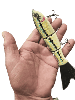 River Mullet Swimbait 7" — 1.3oz Slow Sinking
