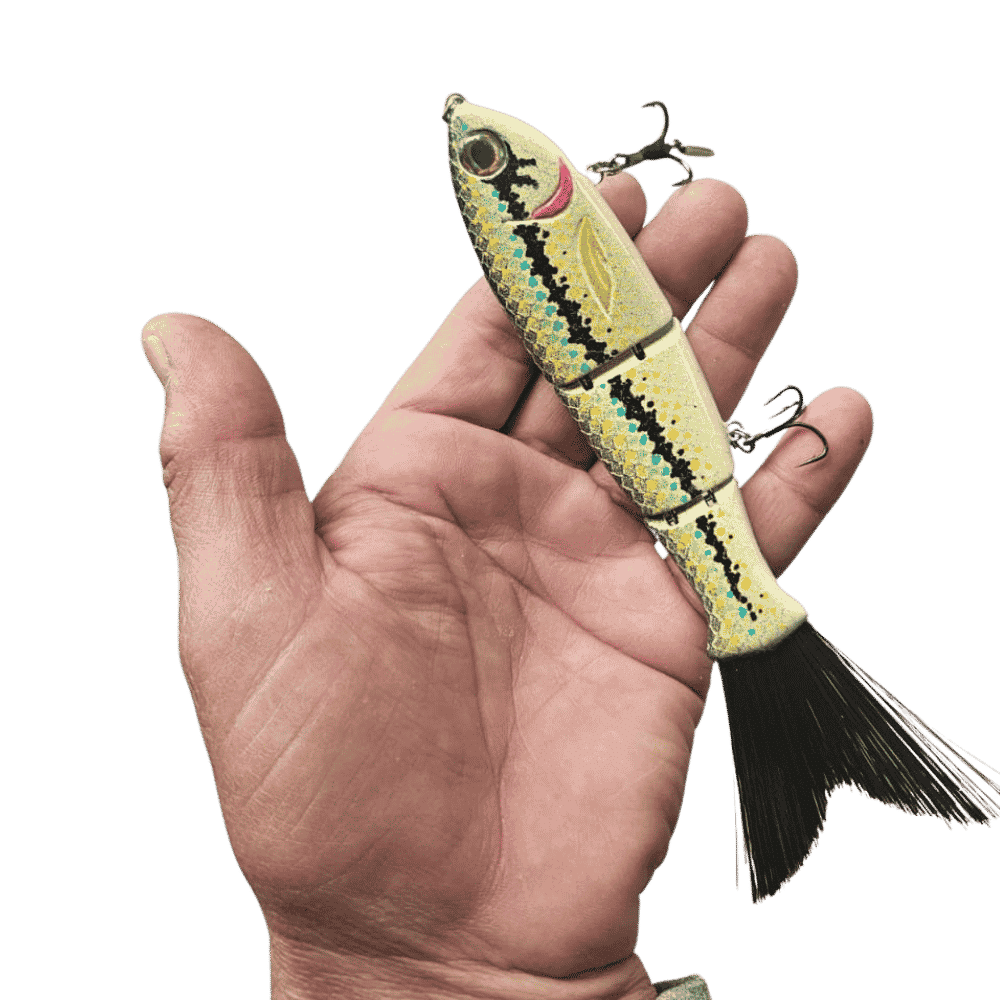 River Mullet Swimbait 7" — 1.3oz Slow Sinking