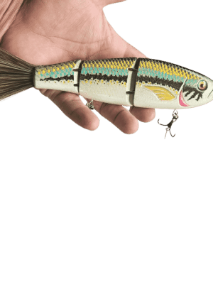 Wizzard Swimbait 9" — 4.5oz Slow Sinking