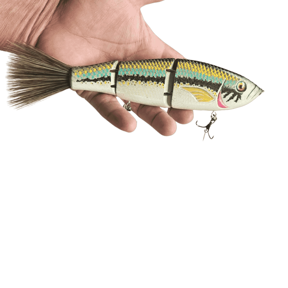 Wizzard Swimbait 9" — 4.5oz Slow Sinking