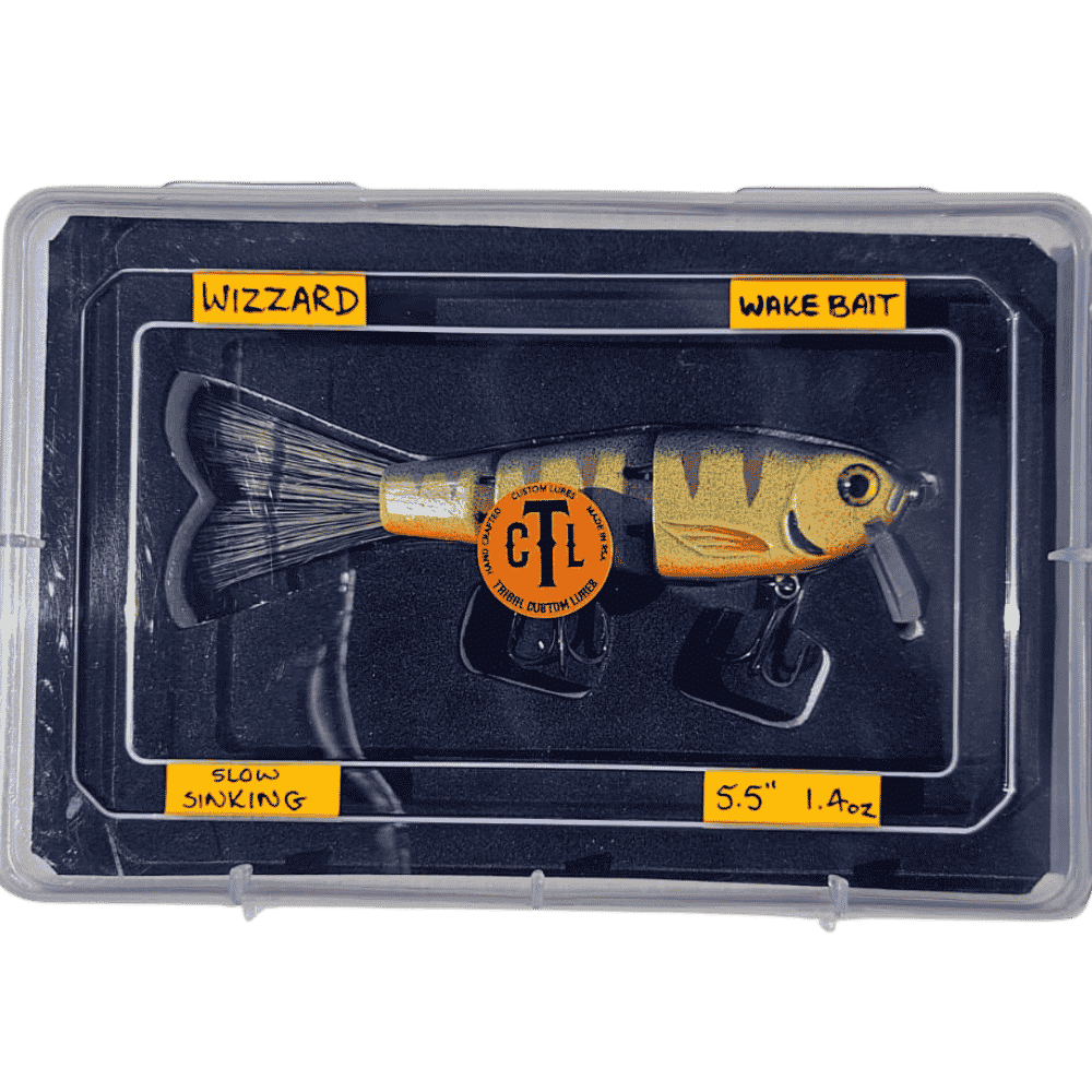 Wizzard Wake Bait 5.5" — 1.4oz Slow Sinking/ Dual Action